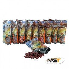 15mm NGT Boilies 500g bag of Strawberry